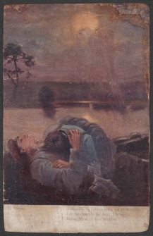 Poznanie się dwóch braci na polu walki