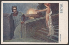 Dante i Beatrycze = Dante et Béatrice = Dante und Beatrix