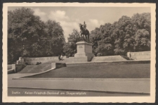Stettin- Kaiser-Friedrich-Denkmal am Skagerrakplatz.
