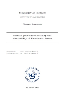 Selected problems of stability of Timoshenko beams