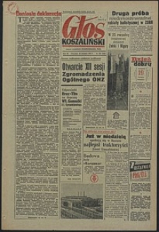 Głos Koszaliński. 1957, wrzesień, nr 224