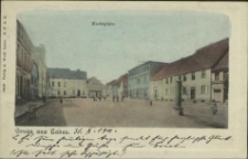 Gruss aus Labes, Marktplatz