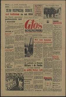 Głos Koszaliński. 1958, styczeń, nr 18