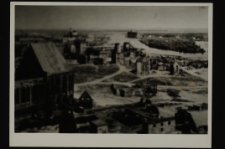 Fotografia Szczecina z widokiem na Odrę