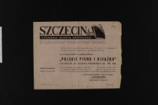 Ulotka Spółdzielni Wydawniczo Handlowej "Polskie Pismo i Książka"