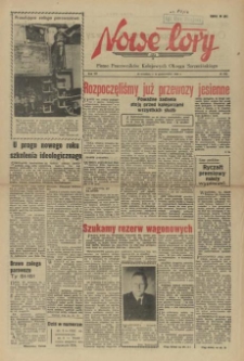 Nowe Tory : pismo pracownik&oacute;w DOKP w Szczecinie. R.3, 1956 nr 20