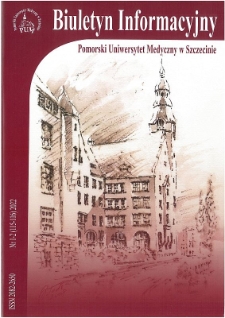 Biuletyn Informacyjny - Pomorski Uniwersytet Medyczny w Szczecinie. Nr 1-2 (115-116), 2022