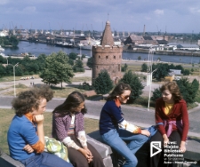 Podzamcze, Baszta Panieńska, port w Szczecinie '74