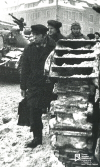 Grudzień '81, pod stocznią w Szczecinie