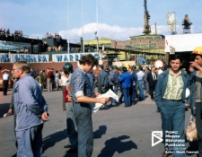 Sierpień '80, przed stocznią, Szczecin