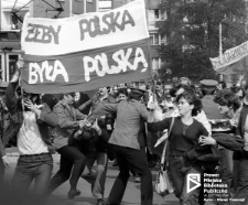 Manifestacje majowe w Szczecinie -3 maja 1982