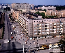 Aleja Wyzwolenia w Szczecinie '83