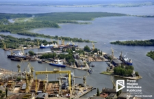 Jezioro Dąbie, Stocznia Remontowa w Szczecinie '00