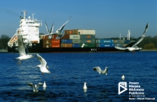 Kontenerowiec, tor wodny Szczecin '05