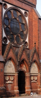 Bazylika św. Jana Chrzciciela - wejście boczne, Szczecin '09