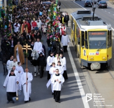 Procesja na ul. Ks. Kardynała Stefana Wyszyńskiego, Szczecin '10