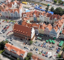 Stare Miasto, zdjęcie lotnicze, Szczecin '10