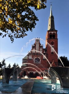 Fontanna przed Kościołem św. Wojciecha, Szczecin '12