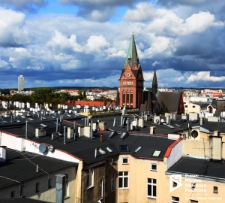 Dachy kamienic, Centrum, Szczecin '15