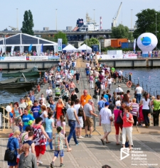 The Tall Ships’ Races, most pontonowy na Odrze, Szczecin '17