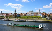 Barka na Odrze, Podzamcze, Szczecin '17