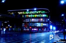 Kaskada nocą , Szczecin '19