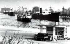 Statki towarowe na Odrze, Szczecin '71