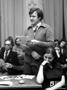 Wiecz&oacute;r poetycki w Klubie 13 Muz, Szczecin '72
