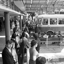 Dworzec autobusowy PKS w Szczecinie '74