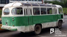 Autobus na ulicy, Szczecin '90