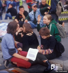 Pikieta uliczna, Szczecin '90