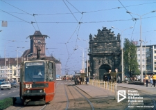 Plac Brama Portowa w Szczecinie '90