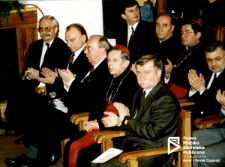 750 Rocznica Nadania Praw Miejskich Szczecinowi, nadzwyczjajna sesja Rady Miejskiej, Szczecin 02.04.1993