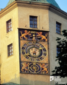 Zamek Książąt Pomorskich , wieża zegarowa '98