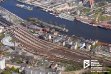 Dworzec PKP Szczecin Główny, zdjecie lotnicze '08