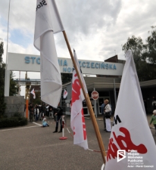 Protesty w Stoczni Szczecińskiej '08