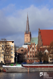 Bazylika św. Jakuba, widowk od strony bulwarów, Szczecin '09