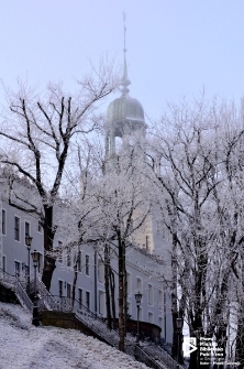 Zamek Książąt Pomorskich, Wieża Dzwonów, zimą, Szczecin '09