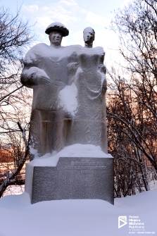 Pomnik Bogusława X i Anny Jagiellonki, Szczecin '10