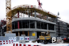 Budowa centrum handlowego Kaskada, Szczecin '10