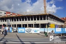 Budowa biurowca Brama Portowa I, Szczecin '11