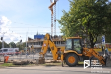 Budowa biurowca Brama Portowa II, Szczecin '11