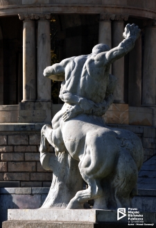 Pomnik Herkules walczący z centaurem, Wały Chrobrego w Szczecinie '12