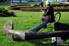 Plac Adama Mickiewicza - kotwica, Szczecin '12