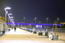 Bulwar Piastowski zimą, Szczecin '14