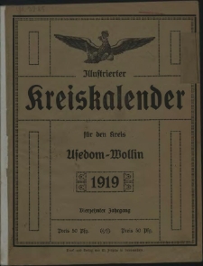 Illustrierter Kreiskalender für den Kreis Usedom-Wollin. 1919