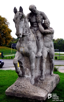 Pomnik Miłosiernego Samarytanina w Szczecinie '14
