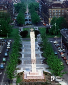 Pomnik Wdzięczności dla Armii Radzieckiej w Szczecinie '80