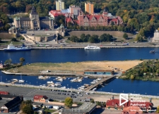 Łasztownia, zdjęcie lotnicze, Szczecin '18