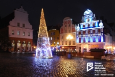 Rynek Sienny, grudzień, Szczecin '19